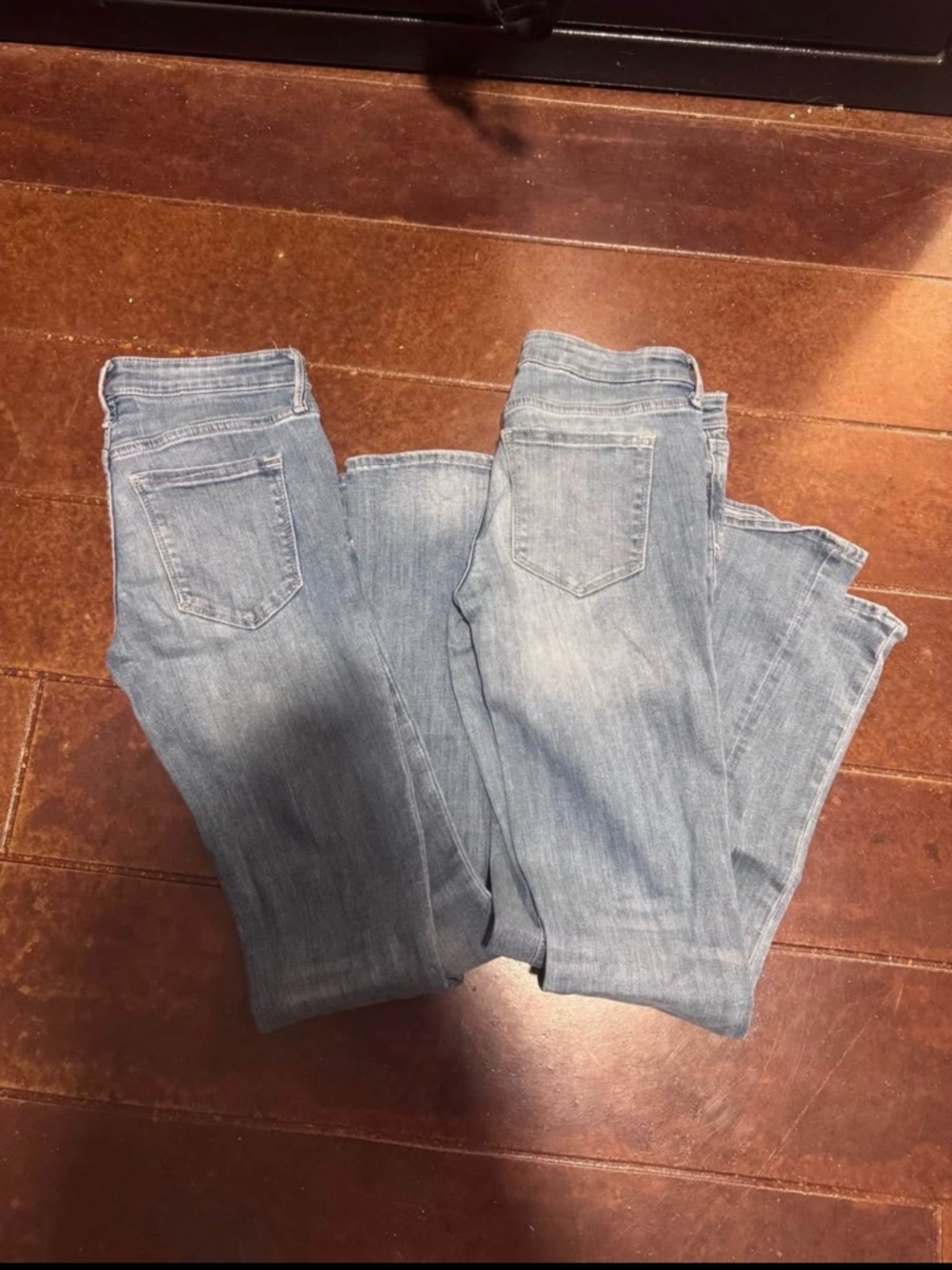 GAP Women’s Light Wash Boot Cut Jeans 2 pair